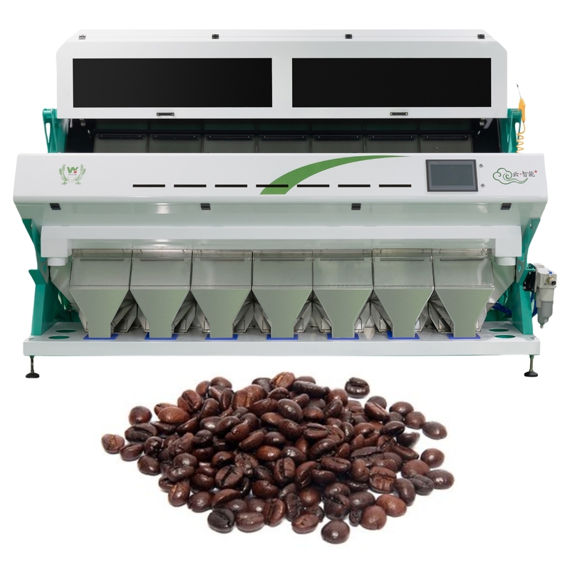 Wenyao 7 Chute Hersteller Farbsortiermaschine Kaffeebohnen Farbsorter Ausrüstung