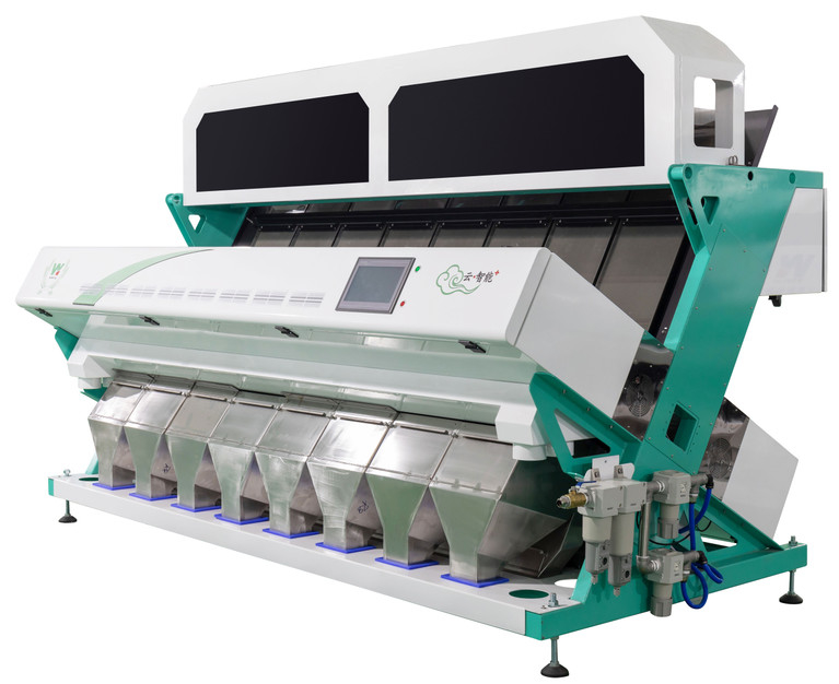 Cashew-Nuss-Farb-Sortiermaschine CCD-Kamera Intelligenter Farbsorter für Nüsse