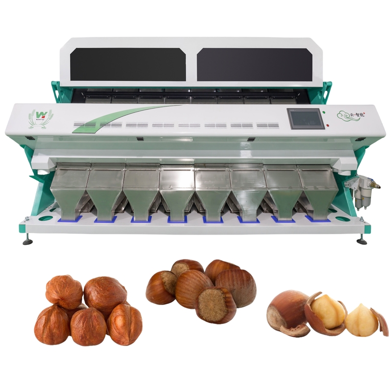 Wenyao Cashew-Nuss Farbsortiermaschine CCD-Kamera Intelligenter Farbsorter für Nussbohnen