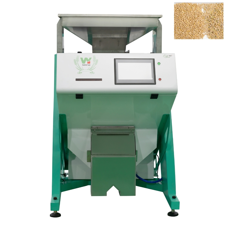 Professionelle 64-Kanäle CCD Fenugreek Getreide Farbsortierer Kichererbsen Farbsortiermaschine