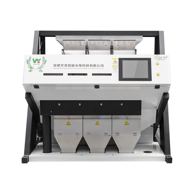 Wenyao 3 Chutes hochwertiger Kornfarbsorter für Hafer Sortierung mit WIFI Fernbedienung