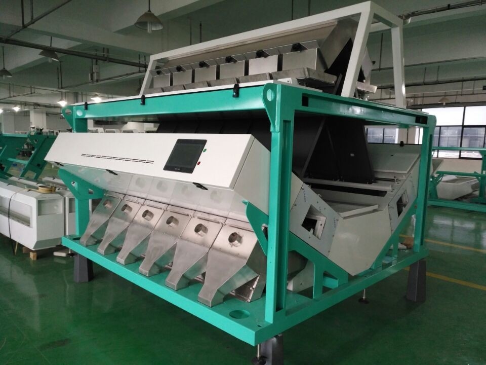 Wenyao 12 Chute Großkapazität Weizenfarbsortiermaschine Automatischer Kornfarbsorter