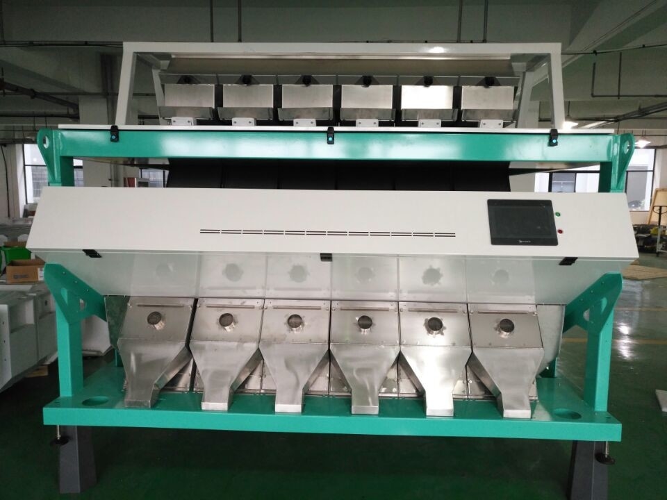 Wenyao 12 Chute Großkapazität Weizenfarbsortiermaschine Automatischer Kornfarbsorter