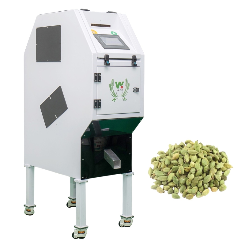 Kardamom-Farbsortierer Chute-Stil Mini-Farbsortiermaschine für Bohnen und Nüsse