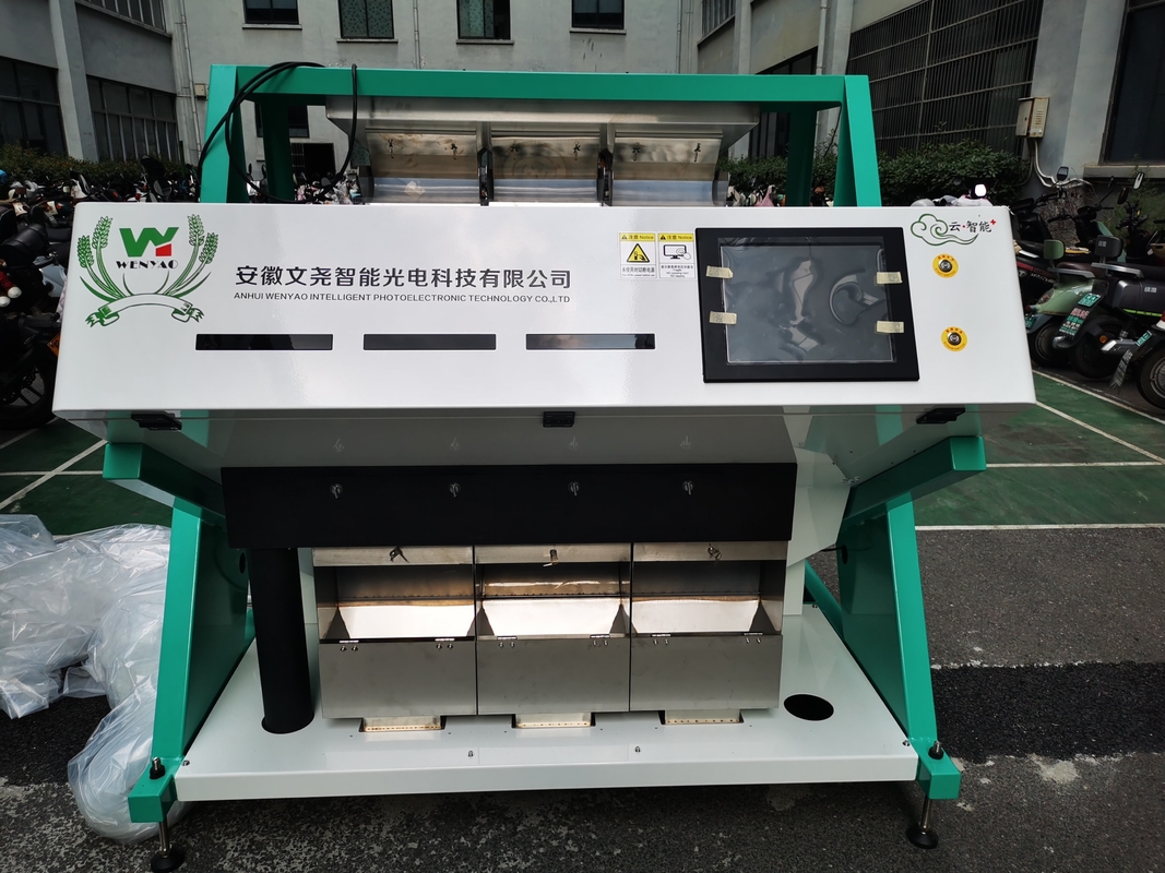 FPGA-Chip CCD Erdnussfarbsortiermaschine Walnuss Erdnuss Kern Farbsortermaschine