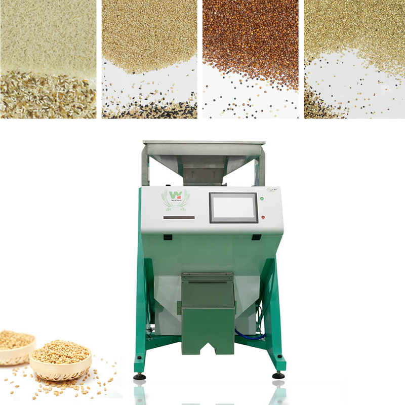 Farbsortierer für Quinoa CCD Intelligente Farbsortiermaschine für Quinoa