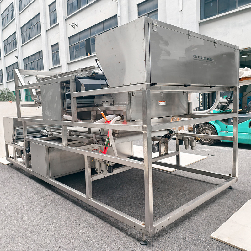 Wenyao Wasserdichtes 304 Edelstahl Hochauflösungs-Nassglas Optische Sortiermaschine Farbsorter für Abfallglas