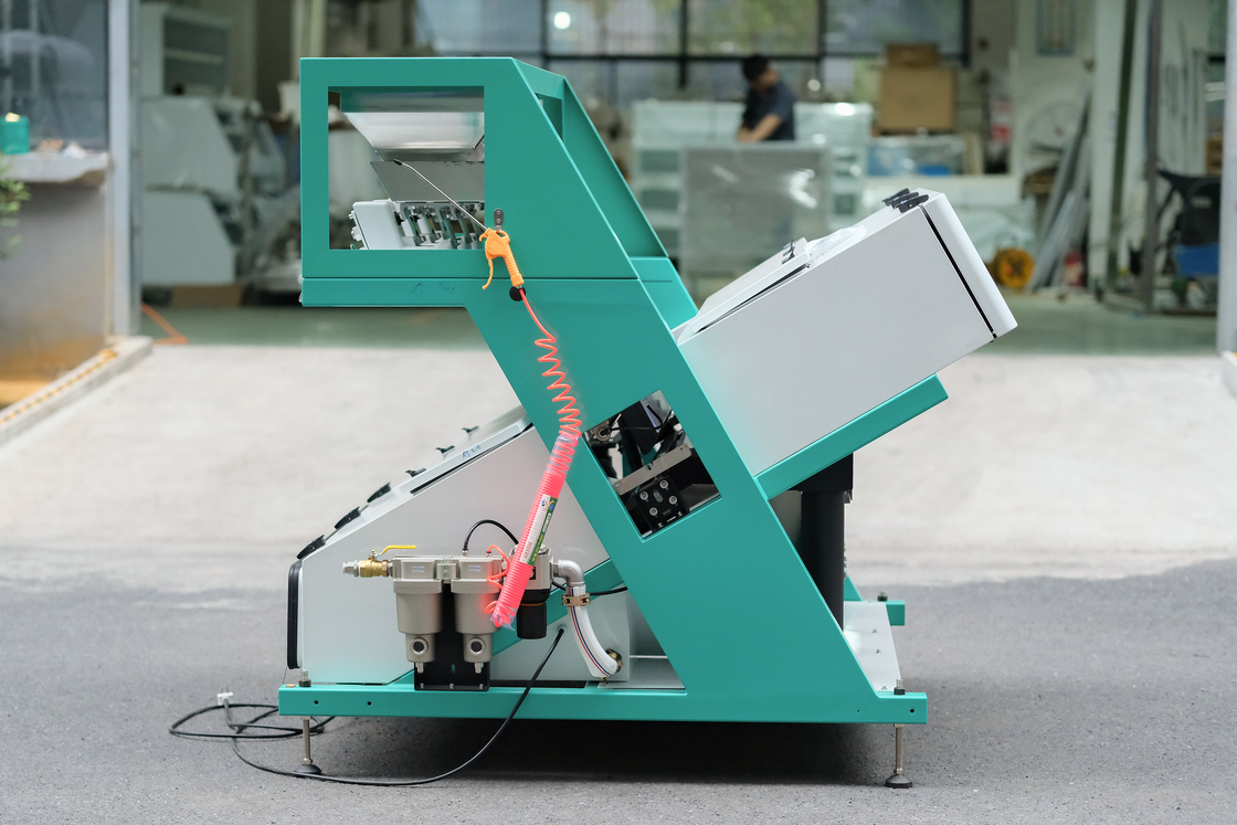 FPGA-Chip CCD Erdnussfarbsortiermaschine Walnuss Erdnuss Kern Farbsortermaschine