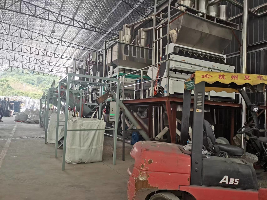 Weanyao hoch effiziente Polymer Sorter Maschine PET Flaschen Flakes Kunststoff Farb Sorter Maschine