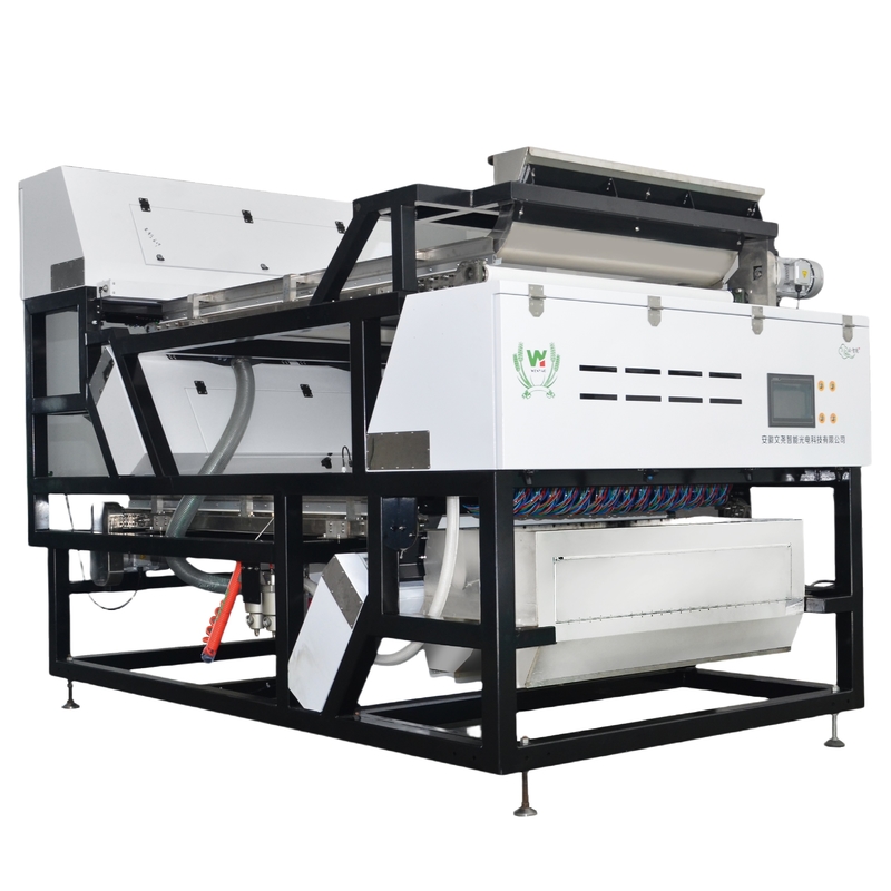 Wenyao Großkapazität Kalium Feldspar Farbsorter Quarz Stein Sand 10-20 Tonnen pro Stunde Crawler Farbsorter Maschine