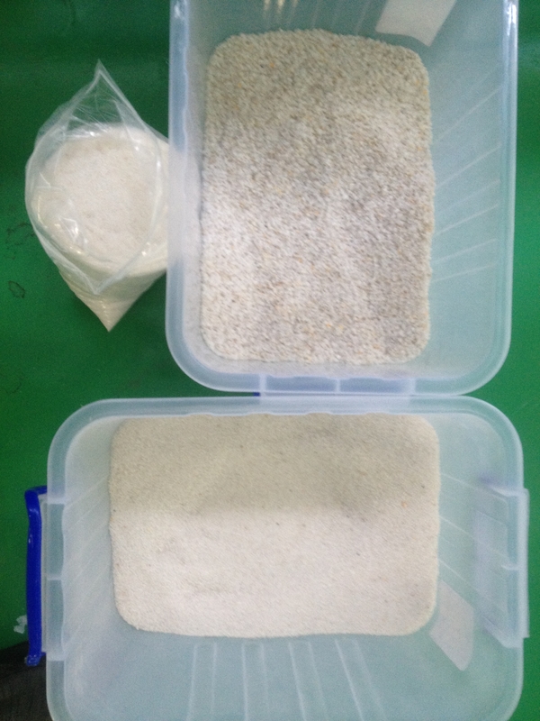 WENYAO 64 Kanäle Mineral Sortiermaschine Quarz Sand Silica Pulver Farb Sortiermaschine