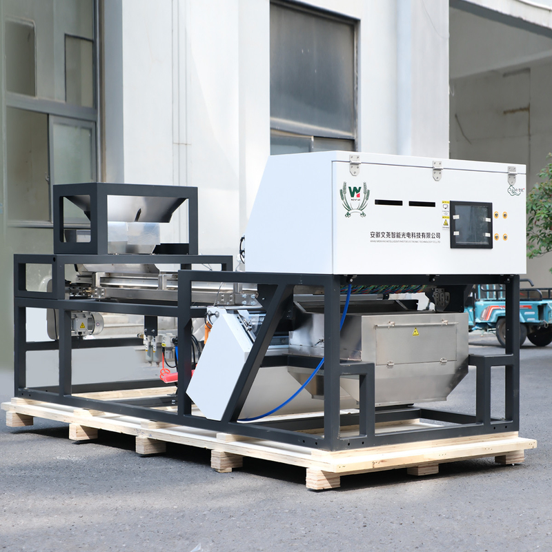 Hochgenaue Quarzstein Farbsorter Intelligenter Braun-Grün Glas-Kullet-Farbtrennungsgerät mit Nir-Sensor