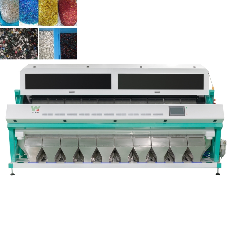 Schwarze Kunststoffflocken Farbsortiermaschine Intelligenter CCD-Farbsorter Hochleistungsfarbtrennmaschine für PVC PET