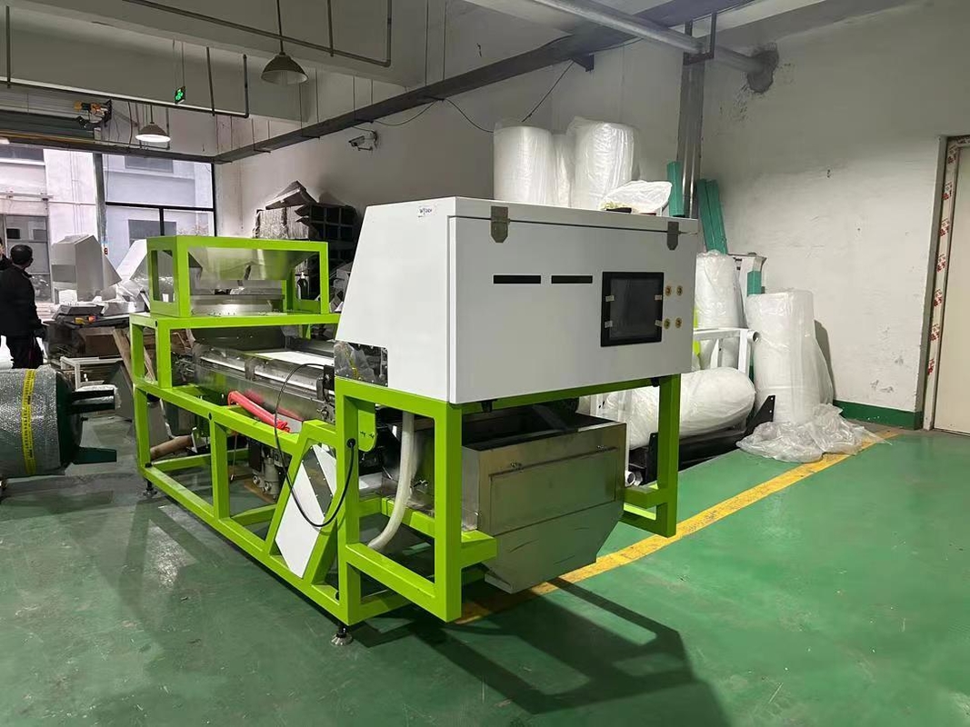 Optischer Quarzstein Farbsorter Intelligenter Mineralienfarbtrennstoff mit Nir-Sensor