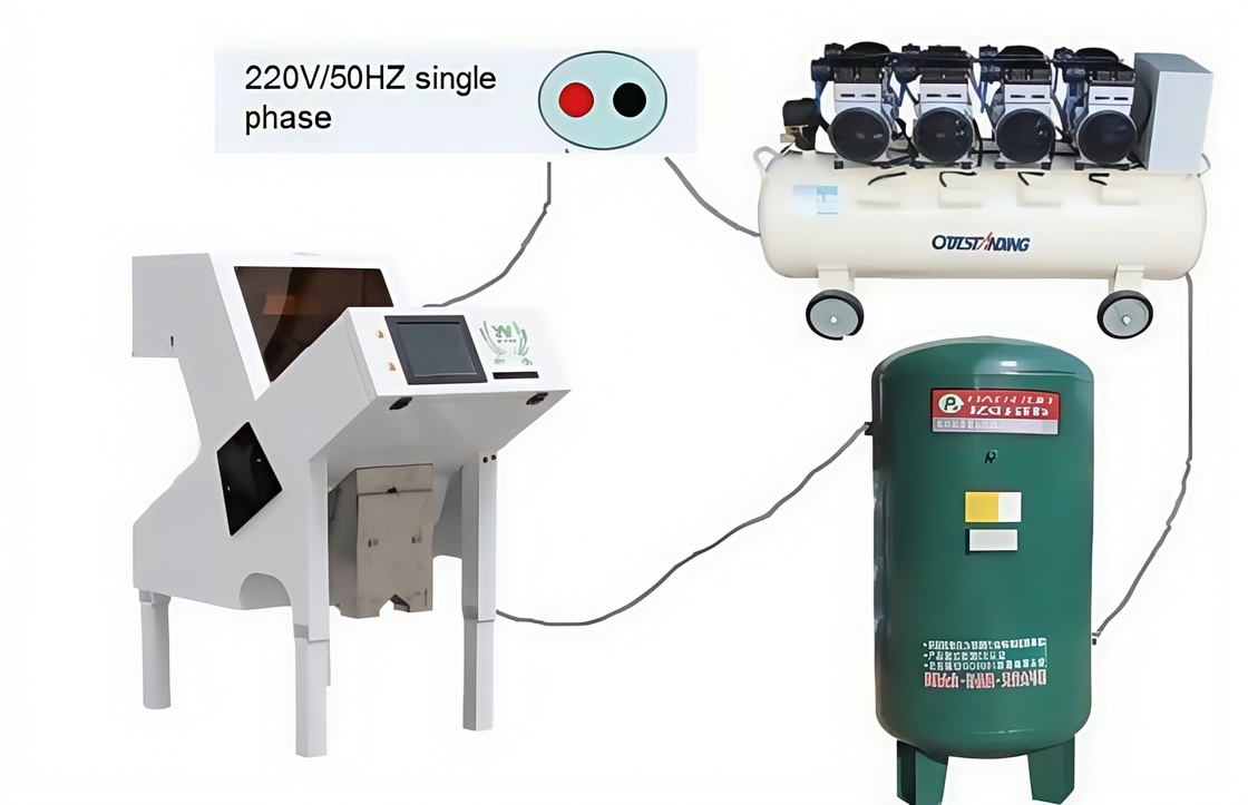 Wenyao 2025 Neueste chinesische Fabrik Optical Sorter Lieferant Kakao-Nuss Farb Sorter Maschine