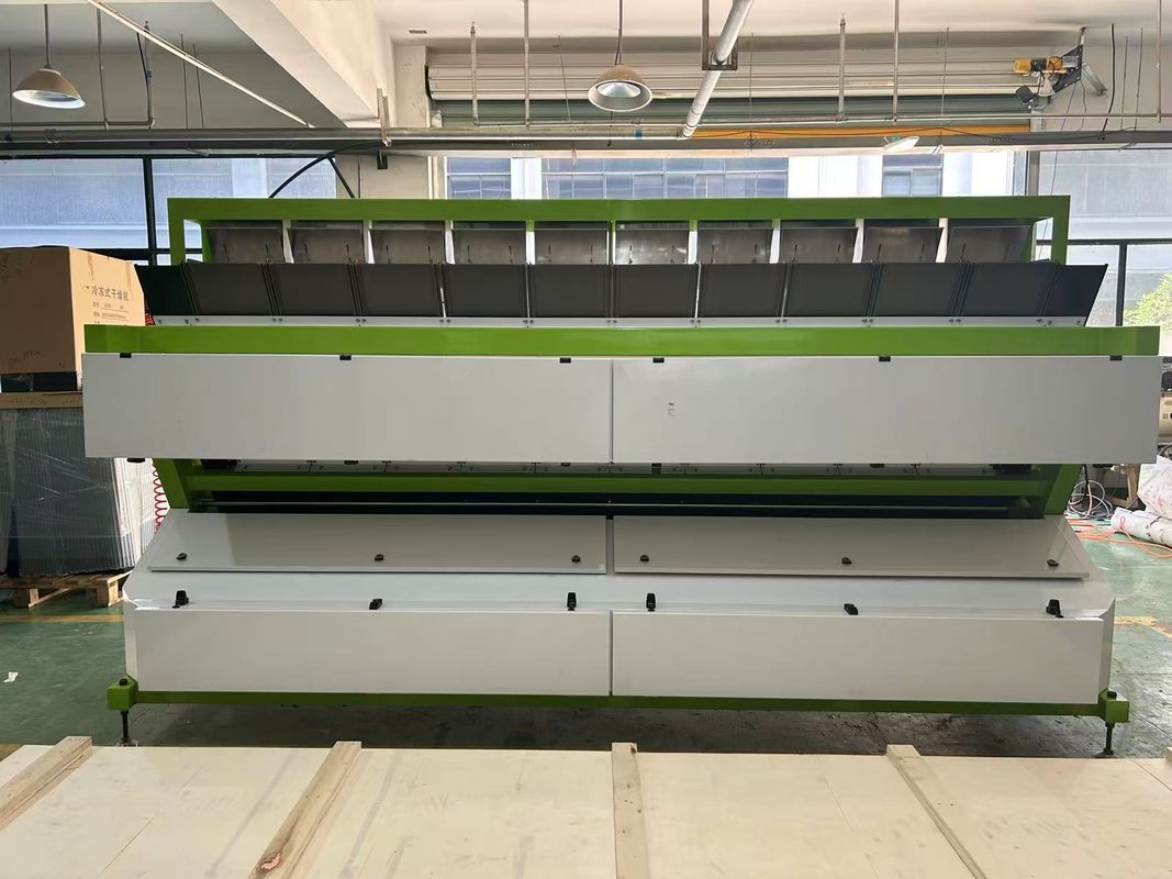 Himbeerfarbener Farbsortierer Farbsortiermaschine Getreide Reis Weizen Kaffeebohnen Nüsse Farbsortierer für gefrorene Erdbeeren Blaubeeren