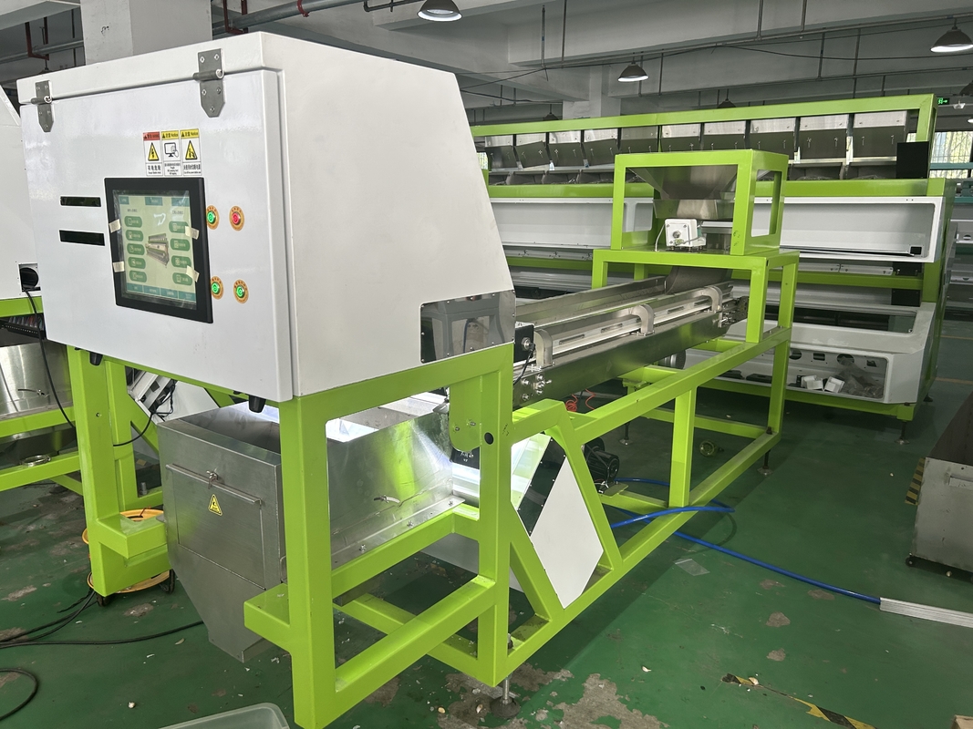 Wenyao Doppelband Hochtechnologie Intelligente CCD-Kamera Seifenkraut-Farbsortiermaschine