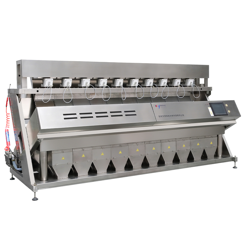 Wenyao 10 Chute High-Tech-AI-Lernmaschine für ABS-PVC-PET-Kunststofffarbsortierung