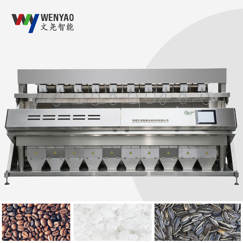 Wenyao 10 Chute High-Tech-AI-Lernmaschine für ABS-PVC-PET-Kunststofffarbsortierung