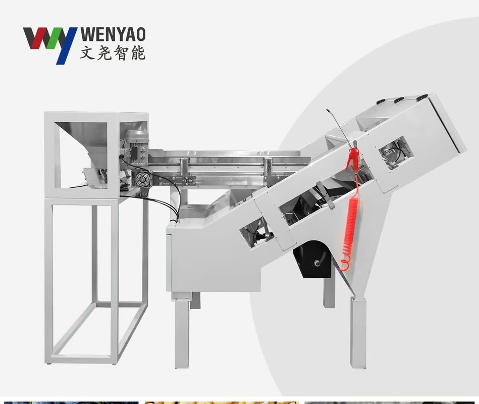 AI Technology Kunststoff-Farbsortiermaschine ABS PP PE PVC-Recyclingmaschine