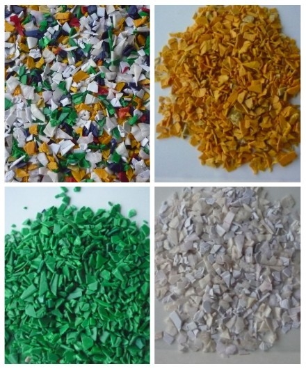 AI Technology Kunststoff-Farbsortiermaschine ABS PP PE PVC-Recyclingmaschine