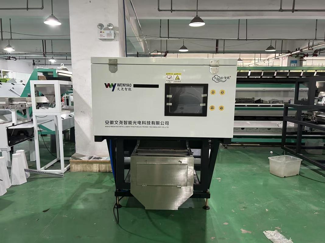 Optical Color Sorter Peanut Sunflower Seed Walnut Cashew Nut Kabkab Dates Colour Separator Machine