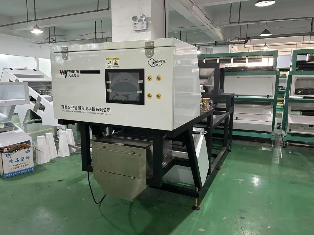 Optical Color Sorter Peanut Sunflower Seed Walnut Cashew Nut Kabkab Dates Colour Separator Machine