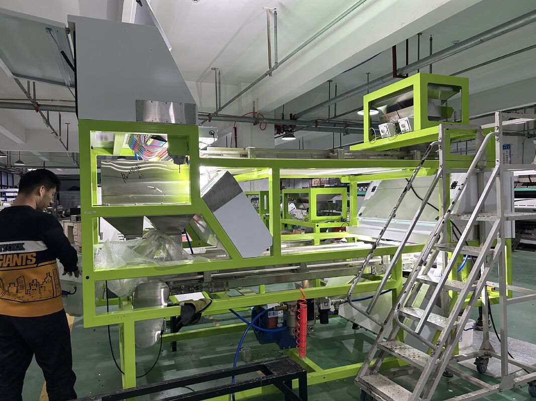 Wenyao 2025 Hochpräzision Neues Intelligentes Doppelgürtel Farb Seife Pod Farb Sorter Maschine mit WIFI Fernbedienung