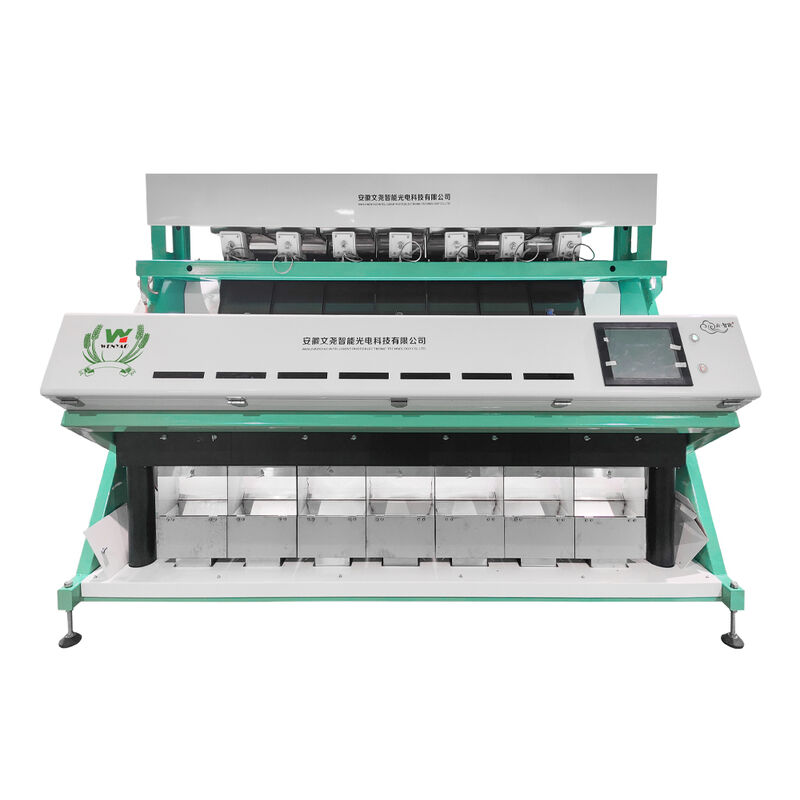 Wenyao 7 Chute Intelligente CCD-Kamera Farbsorter für Getreide Optische Sortierung Mais Mais Farbsorter Maschine für Getreide Nuss Reis