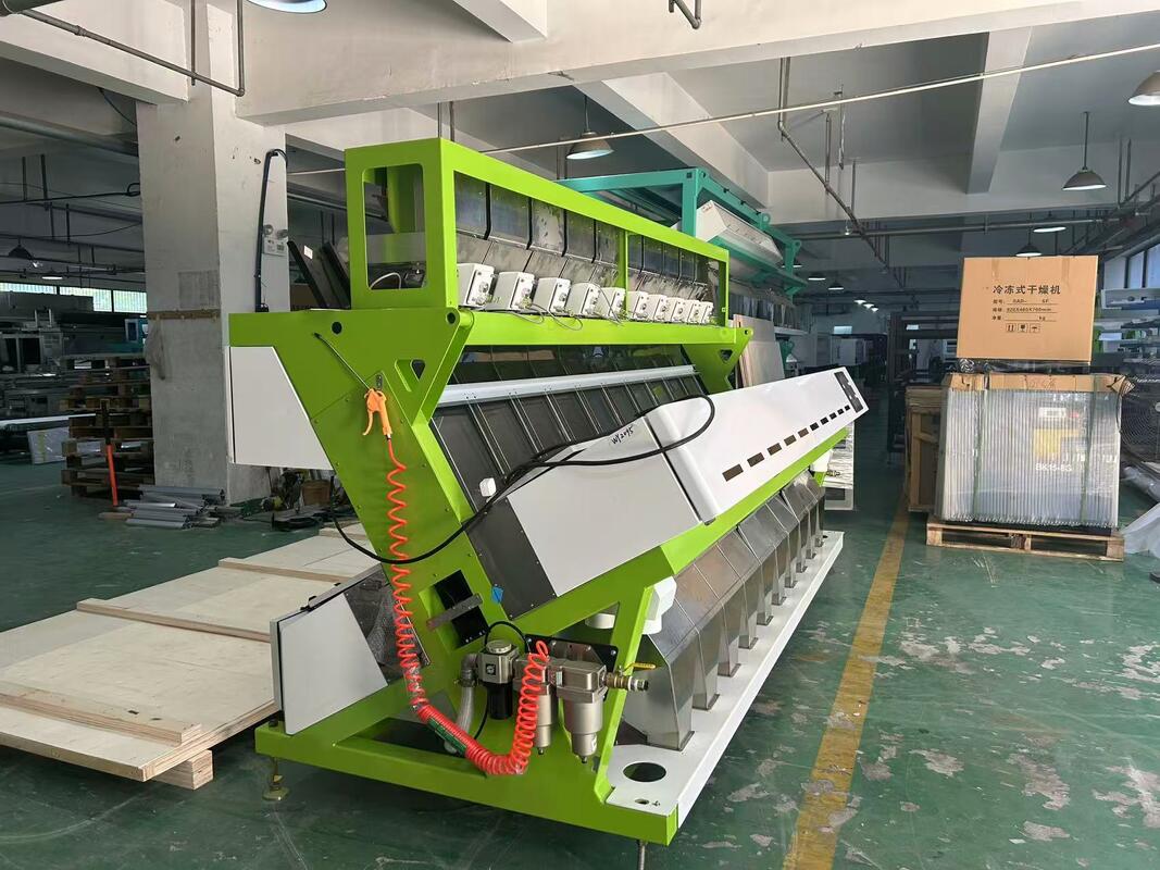 Optical 10 Chutes Wheat Colour Sorting Machine for Wheat Barley Color Sorter in Grain Processing Line