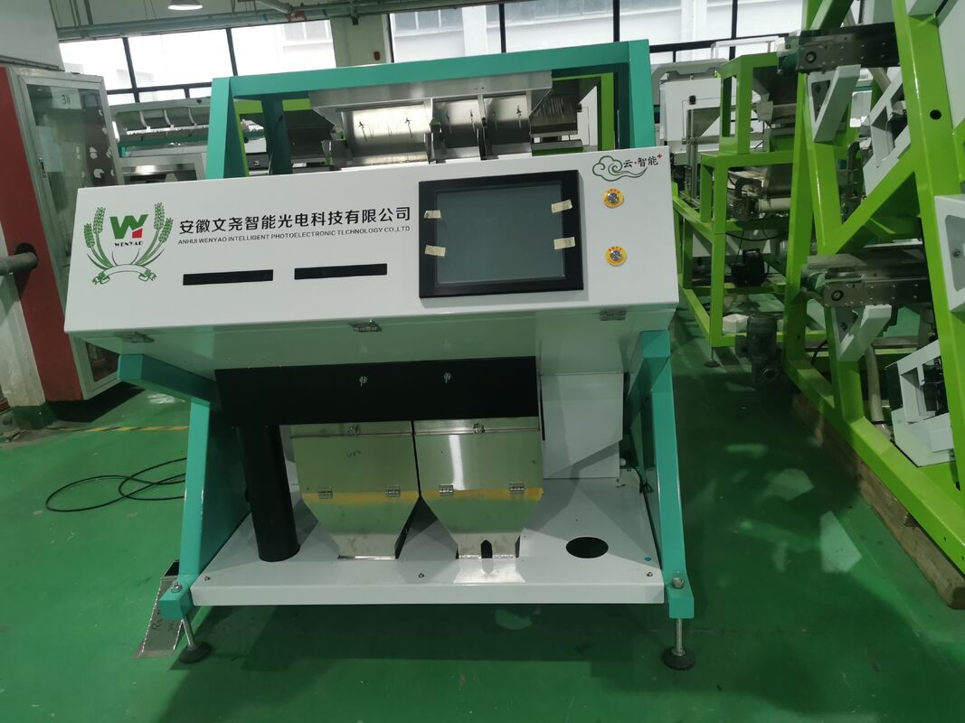 Wenyao Optische CCD-Farbsortiermaschine für Kerne von Kerzenbaumfrüchten, Anhui Farbsortiermaschine, Getreidefarbsortiermaschine
