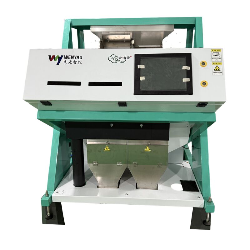Wenyao Optische CCD-Farbsortiermaschine für Kerne von Kerzenbaumfrüchten, Anhui Farbsortiermaschine, Getreidefarbsortiermaschine