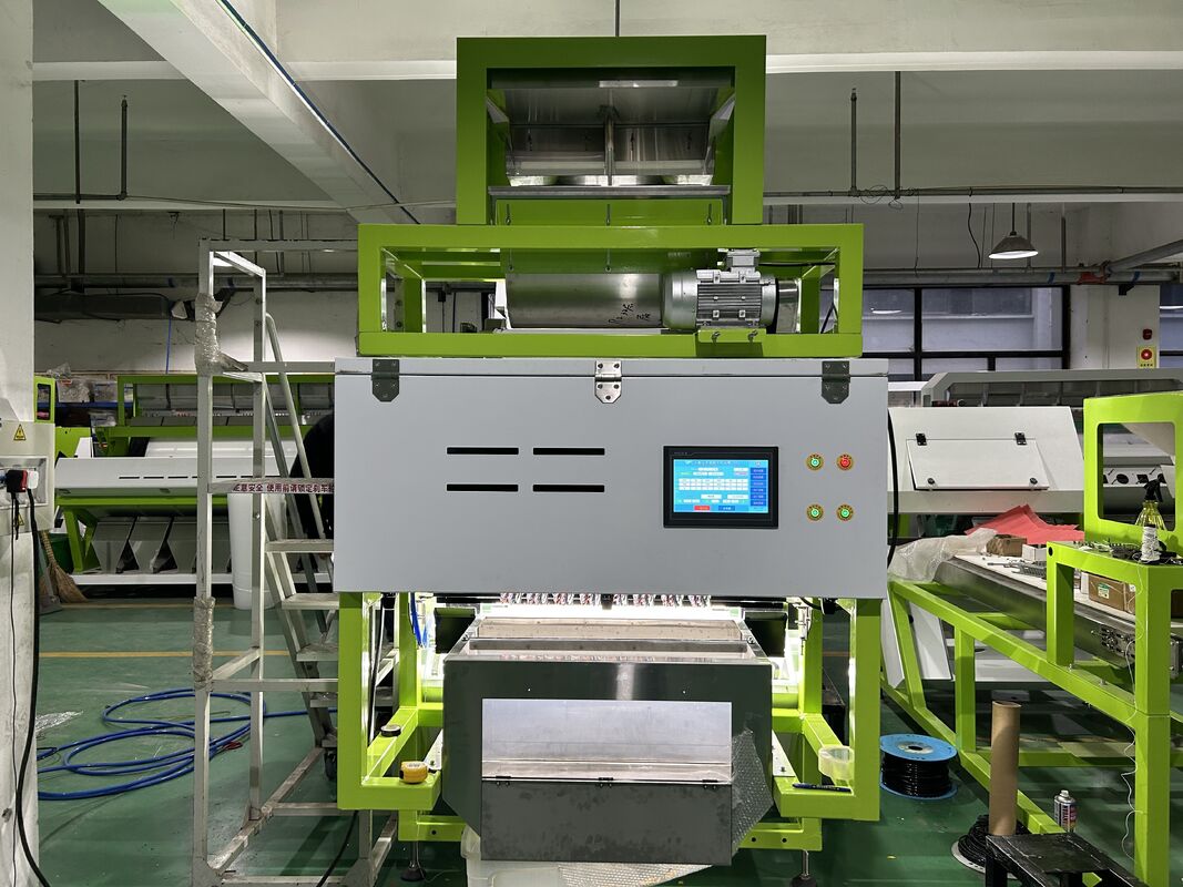 Wenyao Industrial Farbsorter mit hoher Sortiergenauigkeit für recycelte Kunststoffe Metall Kunststoff PVC PET Flakes Farbsortermaschine mit WIFI-Fernbedienung