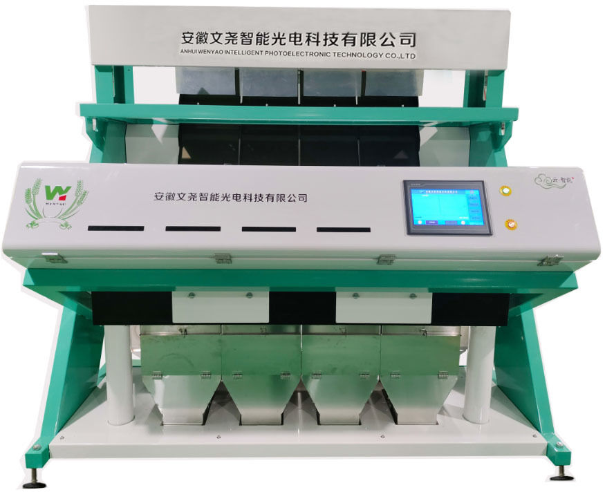 WENYAO Professional Japan for CCD Sensor Grain Sorting Machine with 2400-4000kg Capacity 0.999 Accuracy for Rice/Bean/Grain