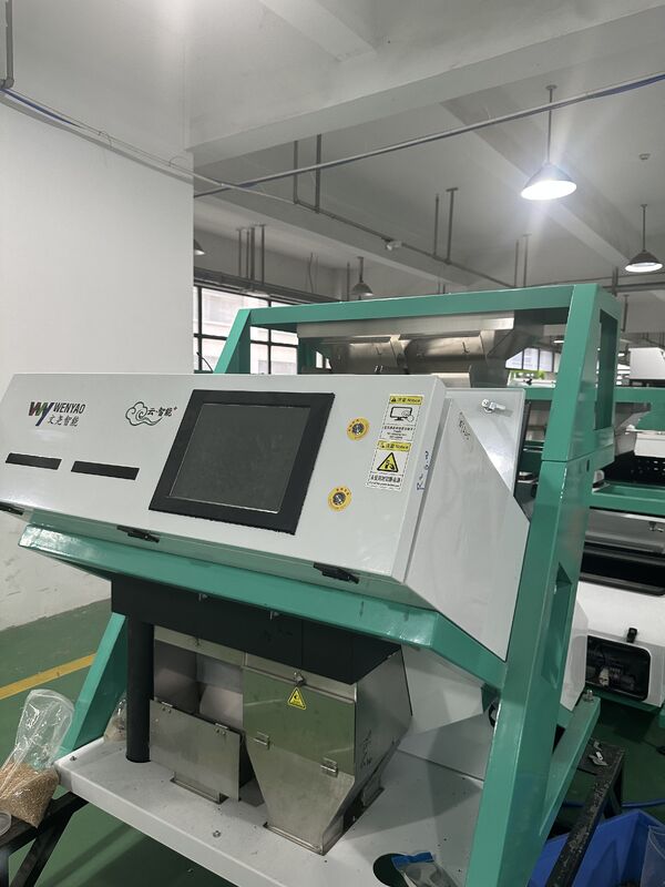 WENYAO High Precision 2 Channel Nut Color Sorter Remove Moldy Rotten Shell Impurity for All Kinds Nuts Processing
