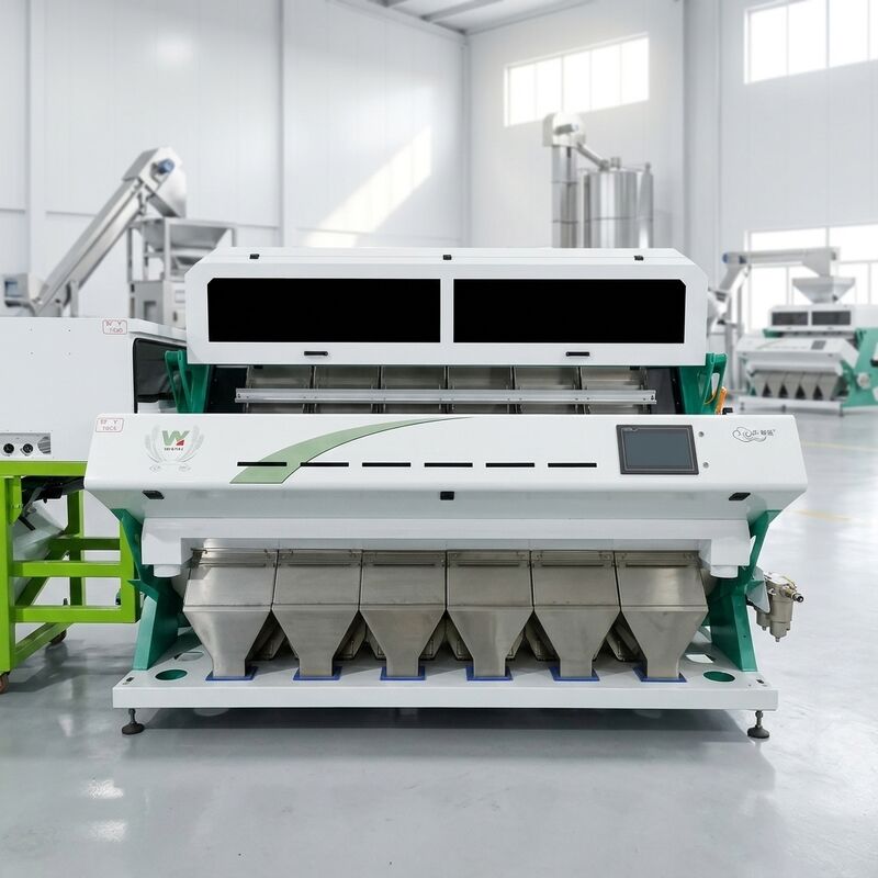 Wenyao AI  Optical Sorting Machine for Nuts Seeds Pumpkin Cashew Almond Peanut Shape Sorter Color Sorter