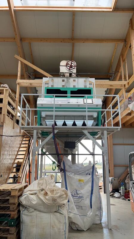 WENYAO Full 304/316 Edelstahl Intelligente Farbsortiermaschine Salzfarbsorter Unreinheiten entfernen
