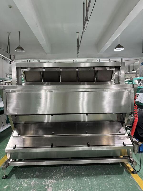 WENYAO Full 304/316 Edelstahl Intelligente Farbsortiermaschine Salzfarbsorter Unreinheiten entfernen