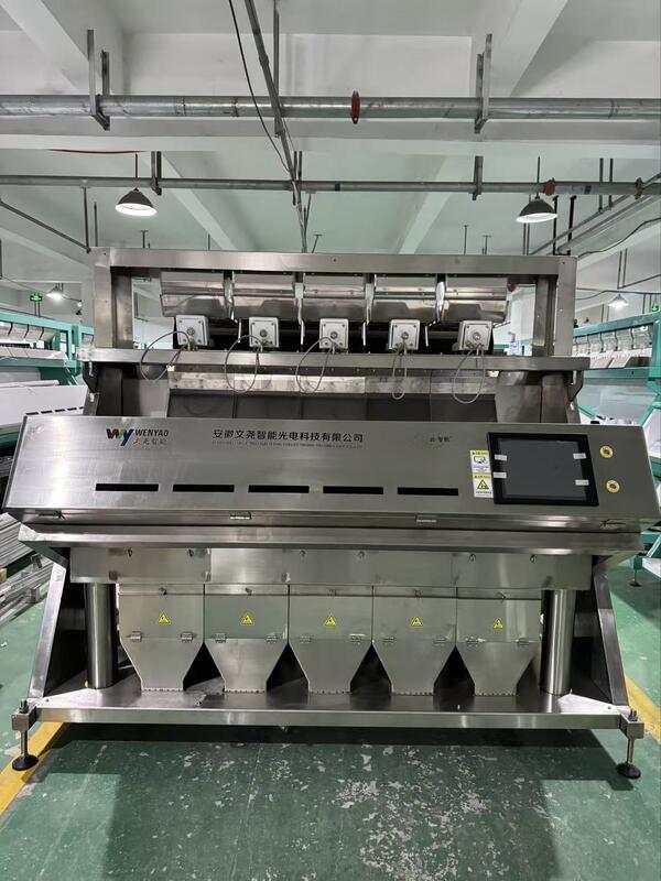 WENYAO Full 304/316 Edelstahl Intelligente Farbsortiermaschine Salzfarbsorter Unreinheiten entfernen