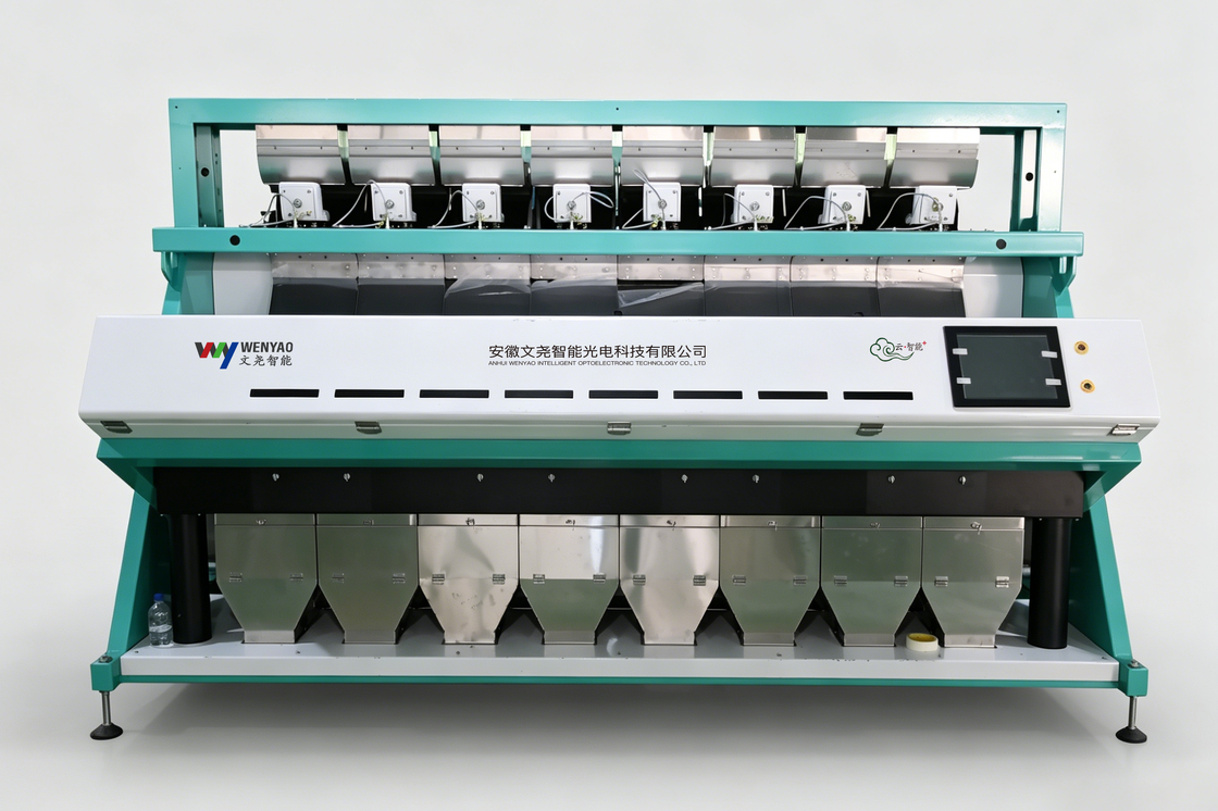 Wenyao 2026 KI-intelligente Haselnuss-Farbsortiermaschine mit 99,95 % Sortiergenauigkeit und 12-Zoll-Flexem-Touchscreen