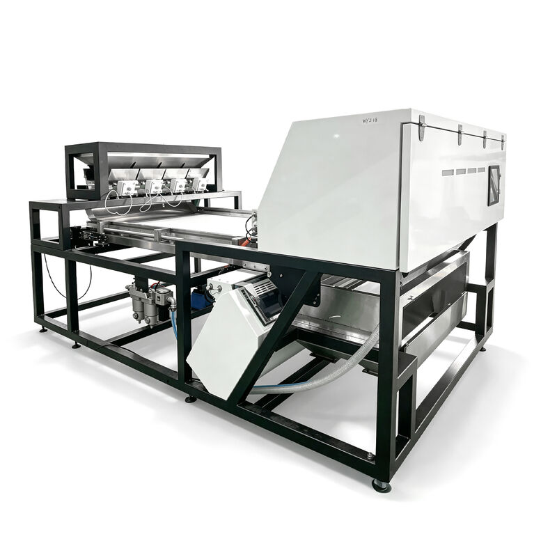 Wenyao AI Deep Learning Belt Color Sorter Pistachio Hazelnut Cashew Nut Color Sorting Machine for Large Sorting Speed Nuts Cleaning