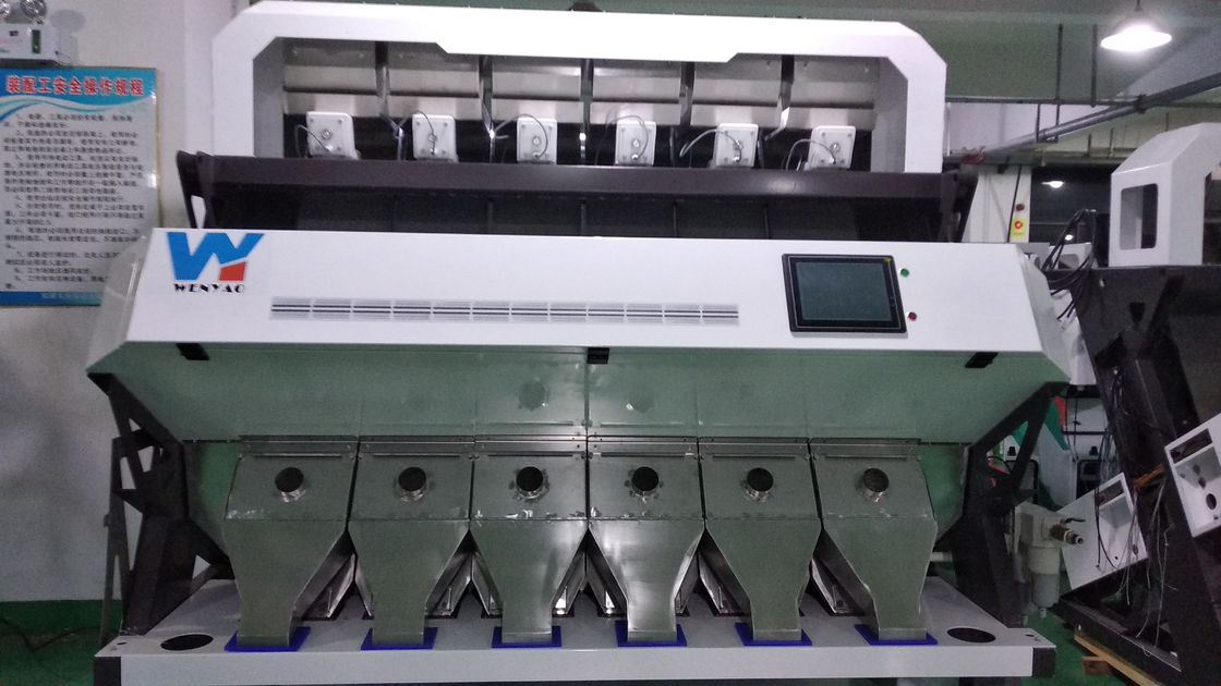 Toshiba CCD-Sensor Bohnen färben Sortierer, Linsen-Hirse-sortierende Maschine