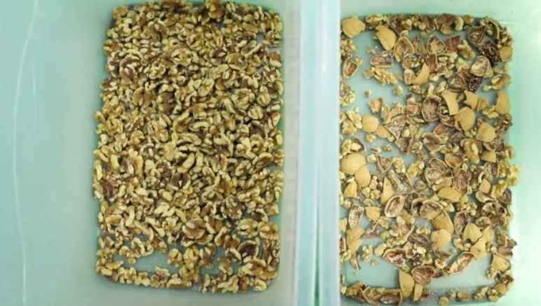 2 Rutschen 128 lenkt Nuss-Farbsortierer, WENYAO Walnut Color Sorter