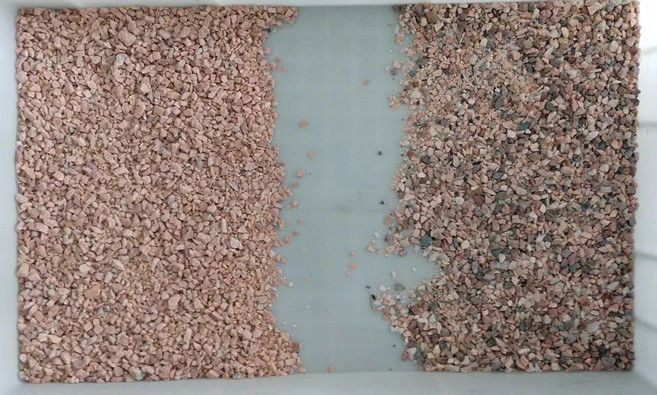 Hohe Leistungsfähigkeits-automatische sortierende Mineralmaschine für Quarz-Stein 1000kg/H