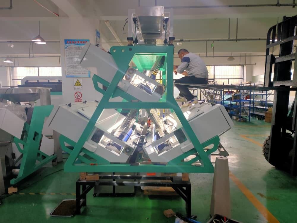 Tee-Farbsortierer-Maschine AC220V 7KW mit langem Licht der Lebenszeit LED