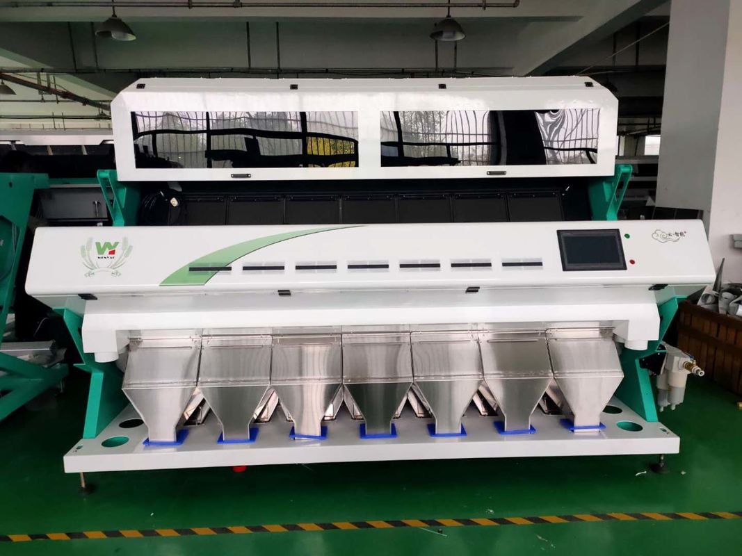 Optischer RGB-Weizen-Farbsortierer 7000kg/h mit zwei CD-Kameras