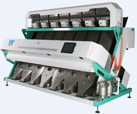 240V 50Hz Multifunktions-Mung Bean Color Sorter Machine 7 transportiert auf einer Rutschbahn