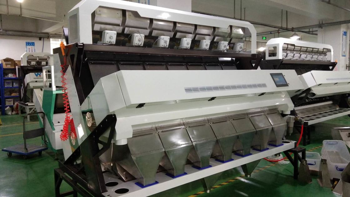 7 Rutschmandel RGB-Nüsse färben Sortierer-Maschine für Aprikosenkerne
