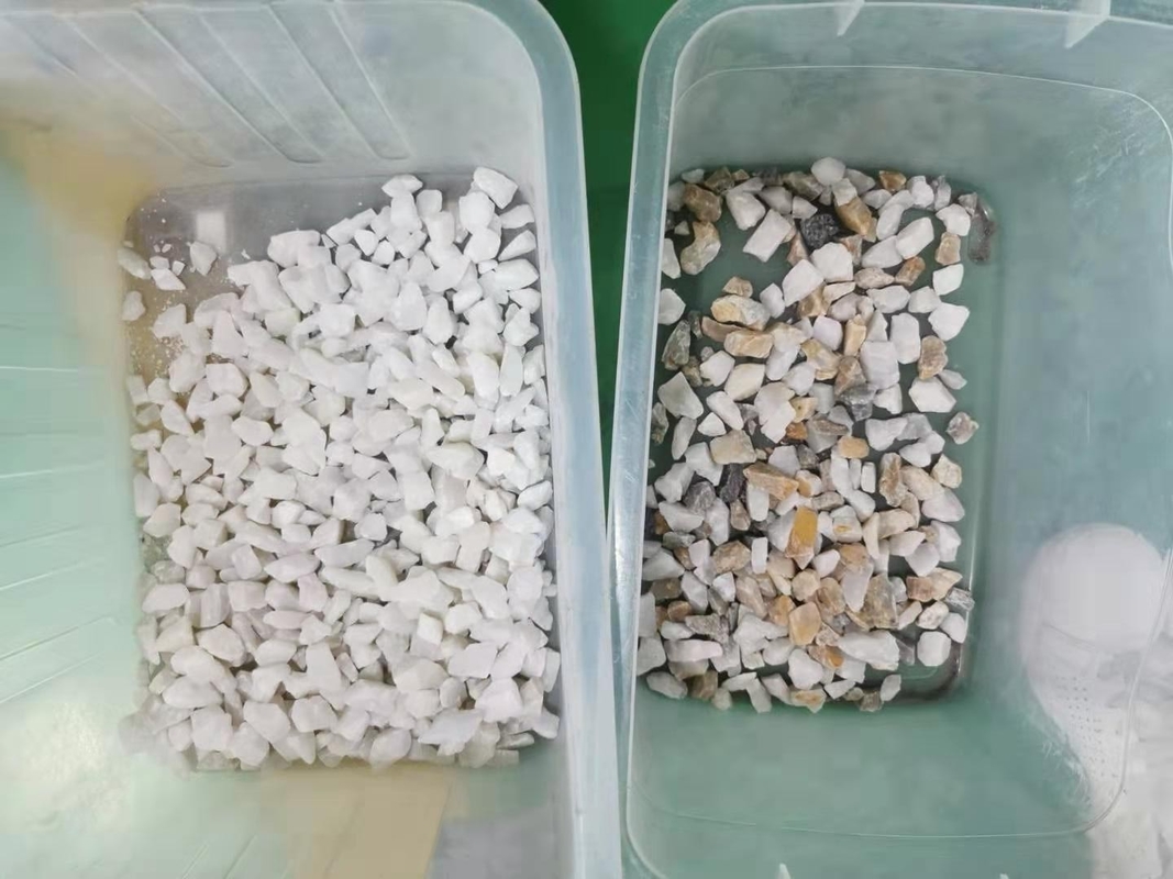 Mini Minerals Sand Powder Ore-Farbsortierer-automatische Datenverarbeitung