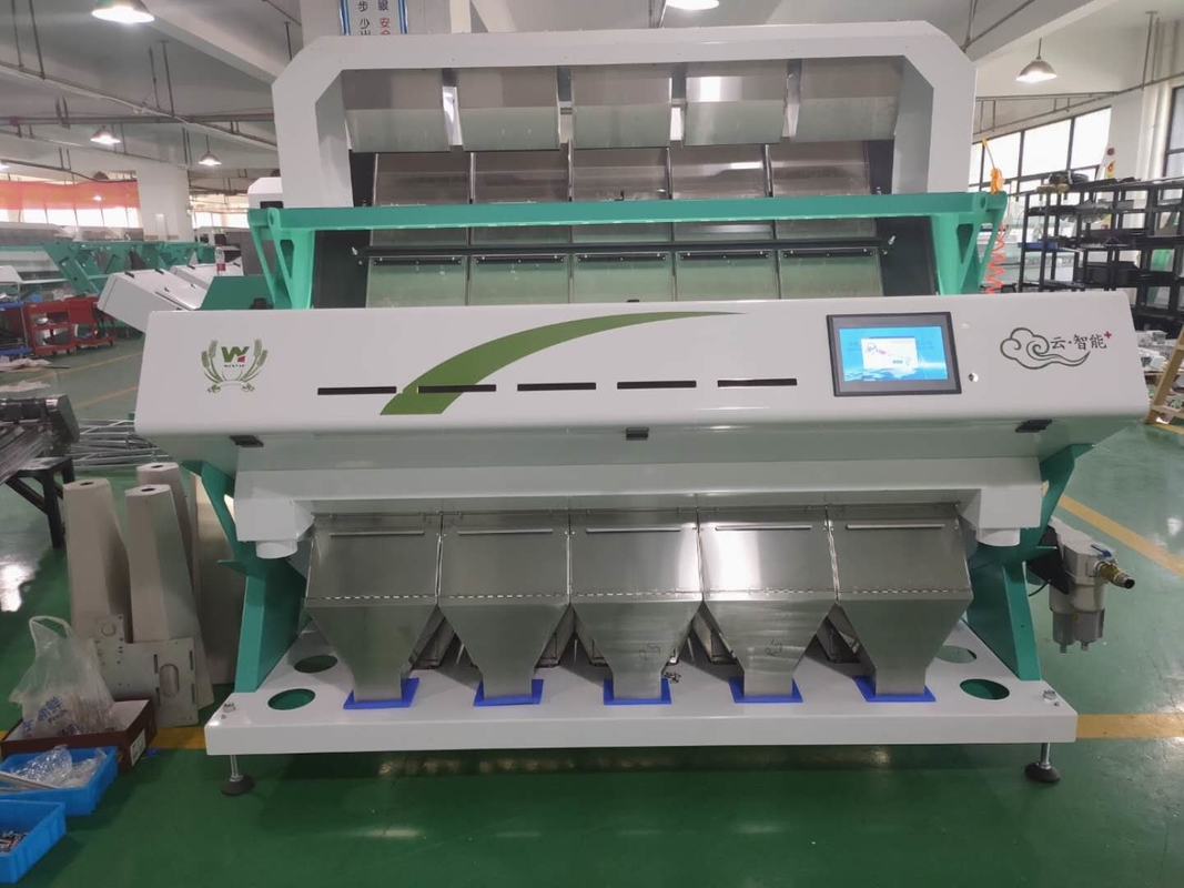 Sojabohne-Reis-Mais-Korn-Farbsortierende Maschine mit CCD-Sensor